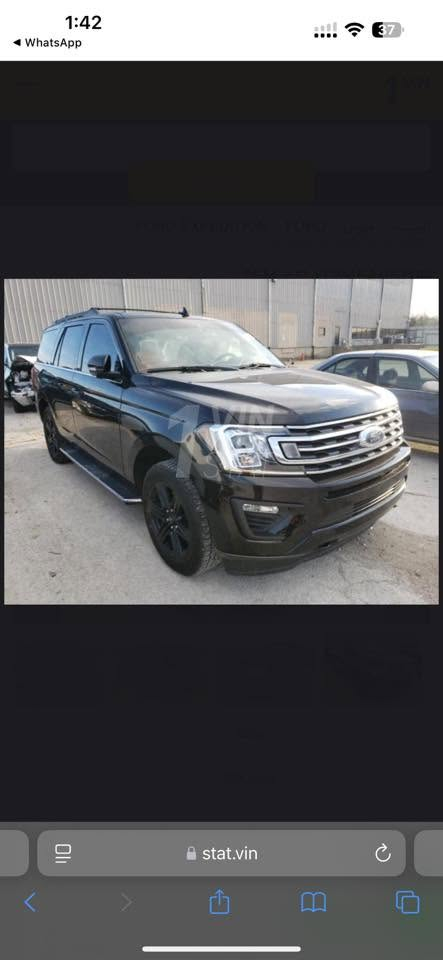 السلام عليكم ….
فورد اكسبديشن ⚫️

موديل:2021🔴

ماشية : 145000km✔️

مواصفات :xlt (فول للأخير)🔴☑️

🔺بانوراما 

🔺حساسات امامي خلفي 

🔺رادارات امامي خلفي جانبي. 

🔺كشنات امامي خلفي تدفئة تبريد

🔺كشافات

🔺كشنات خلفية منفصلvıp

🔺صندوق كهرباء

🔺كشنات خلفي والاخيرة كهرباء تتحكم بيها من بعيد 

🔺رمز دخول ذكي للسيارة 

🔺 فور ويل 

وبعد كلش هواي بيها مواصفات مال الفول …

حادث السيارة🔴 :أربع قطعة صفحة يمين…☑️

السيارة مرقمة اربيل وبأسم شخصي تحويل ثاني يوم ….🔺

السعر :235$ وبيه مجال بسيط للشراي ⚫️☑️

مكان السيارة : اربيل 🔴

و هذا رقم شانصي 1FMJU1JT2MEA0570

استفسار اكثر :*********** ☑️

شراي خابرني ما اوكف وياك .. ماعجبتك وتشوفها غاليه عوفها 🔴☑️
