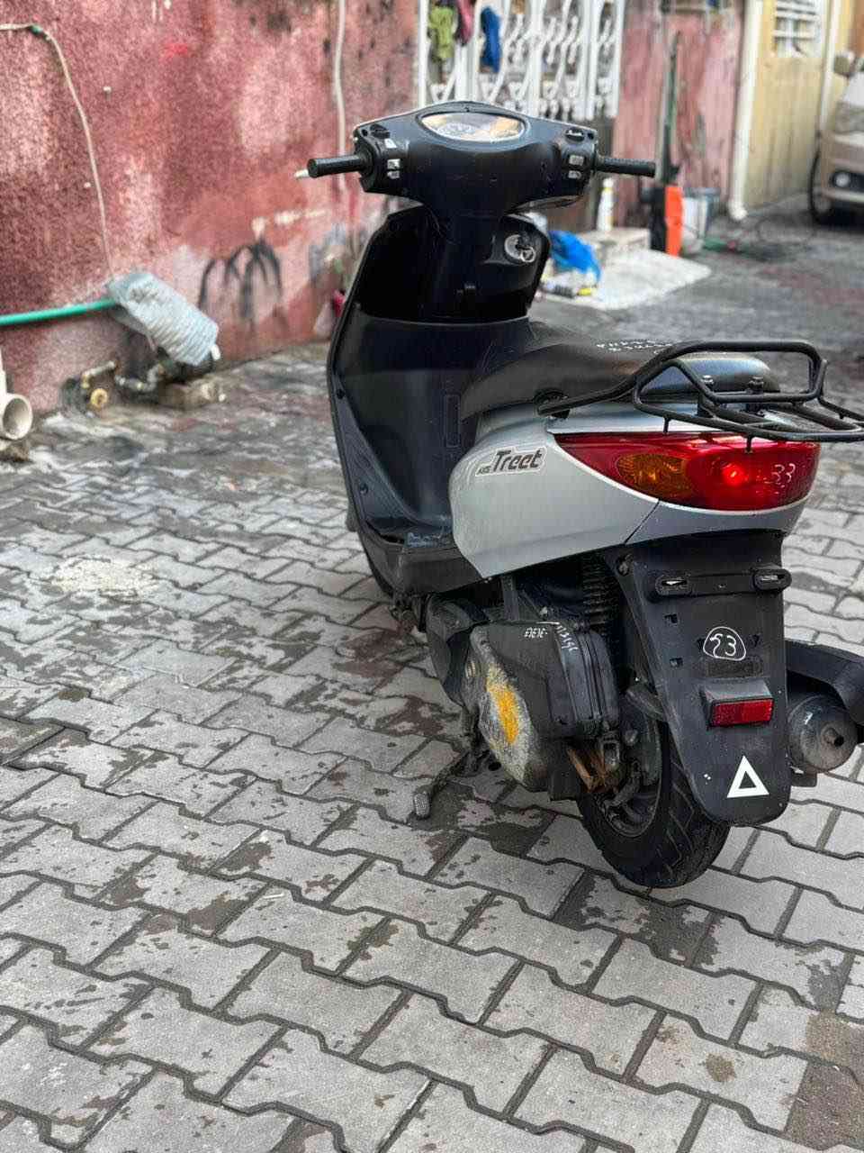 للبيع دراجه اكزز ياباني خطين نوزل  ستان كهربائي دراجه جديده مال رمبه مكفوله كفاله عامه شلعه معدل خير من الله دراجه تتعب تكول جديده مال جناي مكان بغداد الكرخ السعر 700وبيهه مجال والاستفسار الاتصال *********** بغداد, العراق
