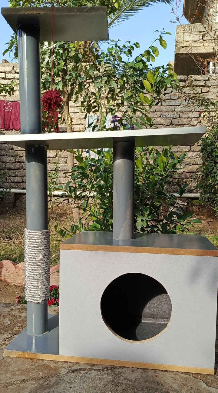 سلام عليكم منزل قط للبيع خشب الارتفاع 112سم 
العرض 69سم يحتوي عل رفوف عالية للقط السعر 60الف...


**إذا كنت صاحب هذا الإعلان وتريد حذفه لأي سبب، رجاءا أرسل رسالة إلى الدعم الفني**