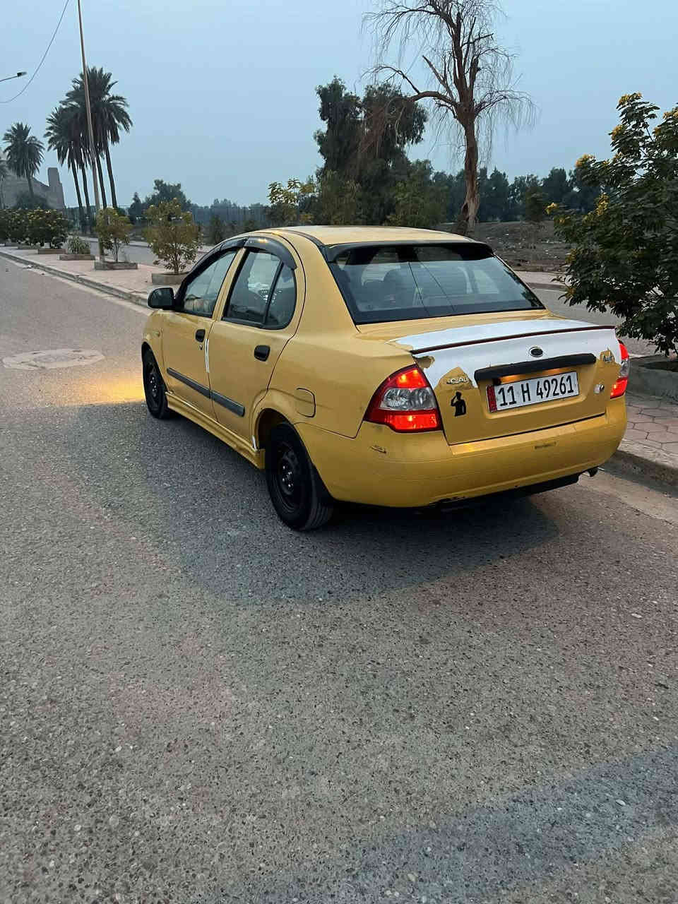 السلام عليكم سياره طيبه 2016 للبيع رقم بغداد تحويل ثاني يوم هزه لل 2030 ماكينه الكيا ريو 1600 المفتوح باتري جديد بيها ملاحظات بالخارج كملغ الامامي مبدل السيارة مال جناي شاشه كاميرا دواره لا يتزنون دمام مكان السياره بغداد المدائن رقم الهاتف *********** ملاحظه السعر 42 وبيها مجال للطيبين
