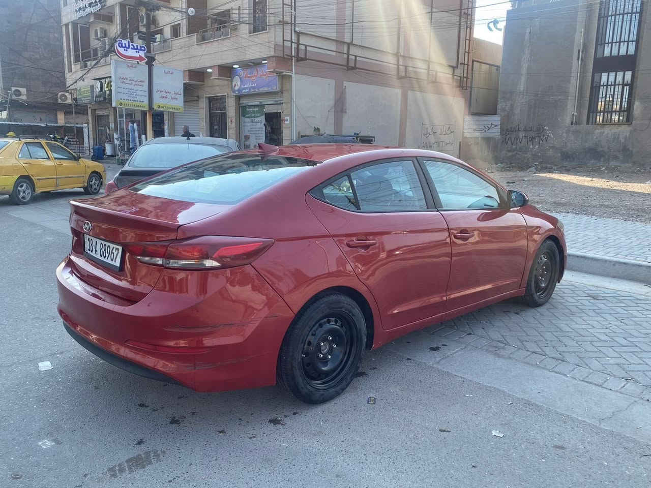 السلام عليكم النترا للبيع موديل 2018 رقم بابل جديد بأسمي محرك 2000 دوش تبريد شغال سياره مابيها نقص وكل التفاصيل موجوده بالسونار 
السعر 95 وبيها مجال بسيط ،، 

مكان السياره بغداد حي الجهاد .
للاستفسار 
***********
