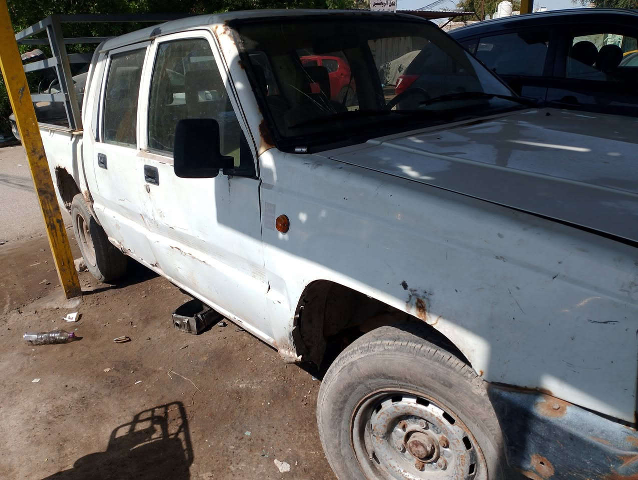 السلام عليكم سيارة تيوته للبيع مداور ثاني يوم عنوان كربلاء السعر 23وبيه مجال ***********
