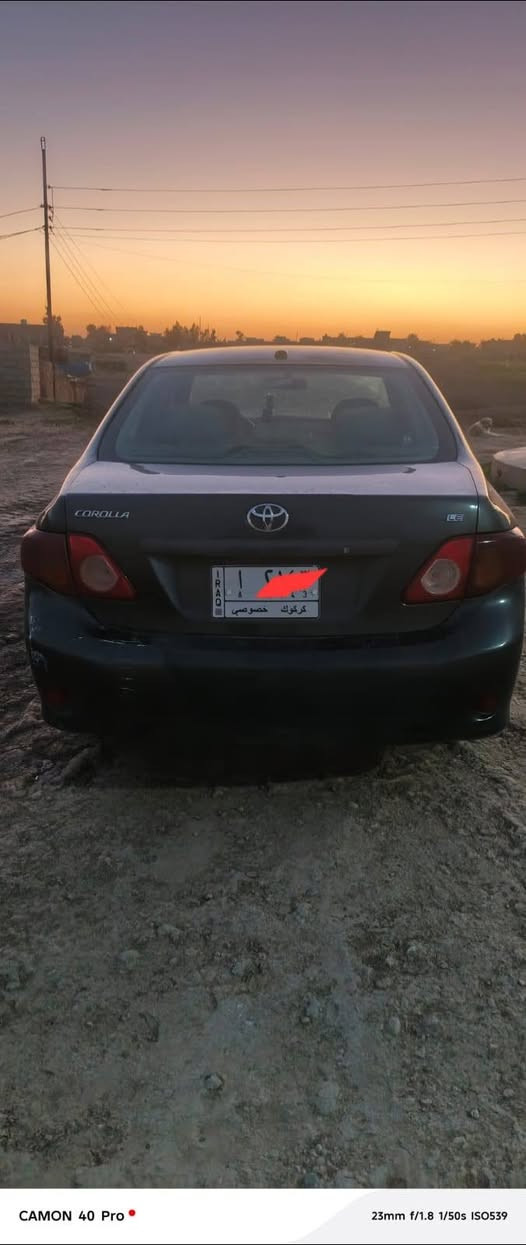 كورلا 2010 رقم كركوك مشروع وطني ثلاث قطع بابين. بدون دواخل وجاملق خلفي بجم كبس السعر 105وبيها مجال بسيط للتواصل ***********
