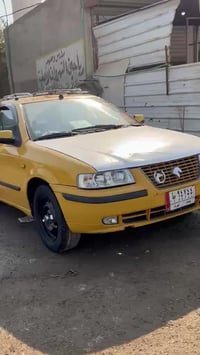 سمند موديل ٢٠١٢ مكفولة عدة الباب الورة السكن بارد والباقي كفالة تبريد ...