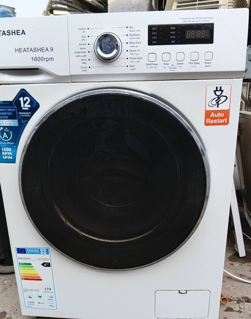 غسالات اوتماتيك نظيف وشغال. مستعمل
ماركة هيتاشي
شغال 100% 
ضمان ع التجربة اقتصادية
السعر 130
مع التوصيل لكل اربيل مجاني
للاستفسار والحجز 
*********** واتساب فقط أربيل, العراق
