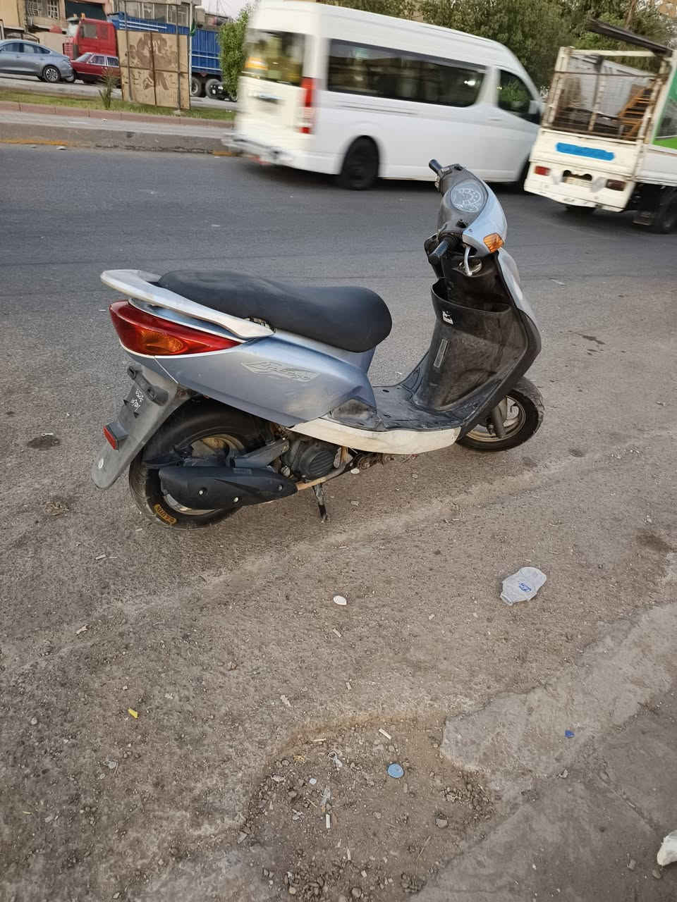 السلام عليكم دراجه بريز للبيع مكفوله كفاله عامه دراجه مكينه ناعمه دراجه كهربائيه كامله ودراجه حلوه ونضيفه لا تبخير ولا نضوح ولا مفتوحه سعر ٧٠٠وبيها مجال عنوان مدينة الصدر للاستفسار *********** واتساب
