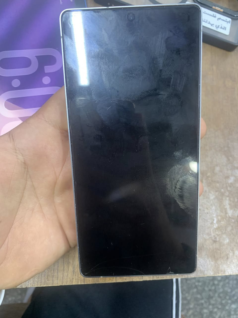 لسلام عليكم 
الترا25 لون مميز ابيض المرغوب
استخدام شهرين
جهاز جدا نضيف استخدام قليل ذاكره 256 
ضمان شركه القلعه 
قيم بما يرضي الله 
مكاني بغداد


**إذا كنت صاحب هذا الإعلان وتريد حذفه لأي سبب، رجاءا أرسل رسالة إلى الدعم الفني**