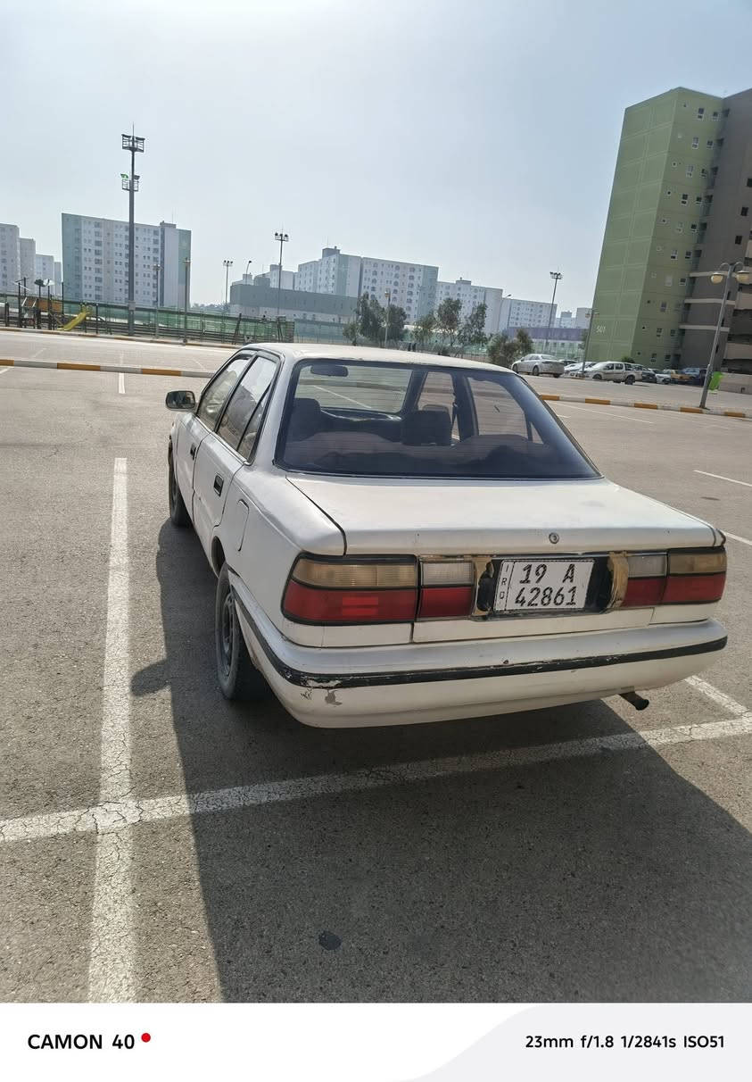 السلام عليكم
كورلا موديل 1991 
حداديه صدر حلوات اوتماتيك بلاديهه السياره 
30 وبيهه مجال للاستفسار ***********
