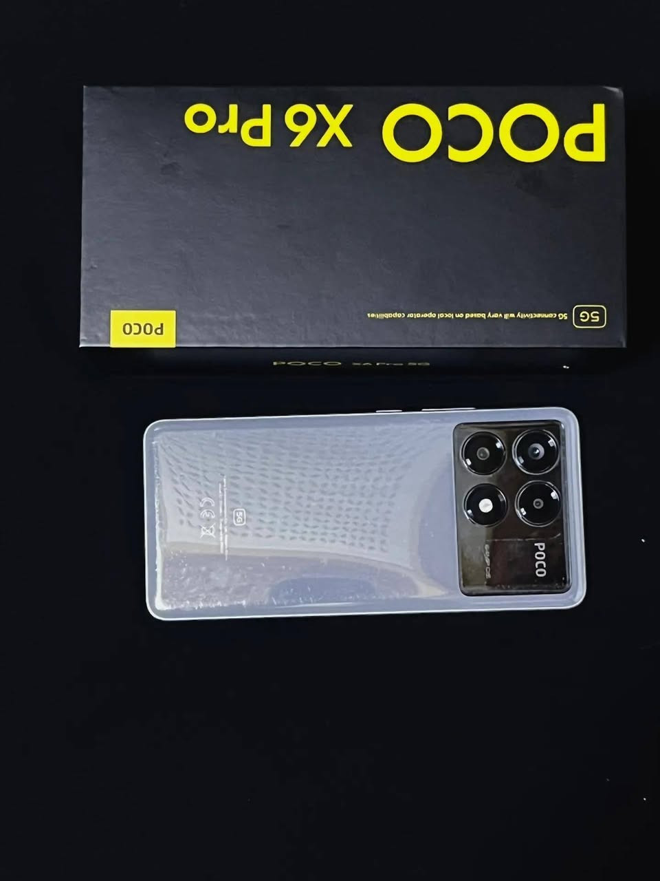 السلام عليكم) موبايل Poco X6 Pro الجهاز امانت الله أخو الجديد  النضافة 95 الذاكرة 512 يشغل بوبجي 120 فريم الجهاز قوي و الجهاز  معروف مايحتاج احجي عنه مكاني بابل الدبله السعر 290 وبي مجال للطيبين الشراي يتواصل وياي وبي خير ويدلل


**إذا كنت صاحب هذا الإعلان وتريد حذفه لأي سبب، رجاءا أرسل رسالة إلى الدعم الفني**