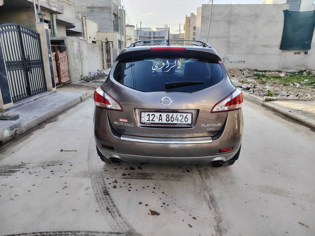 السلام عليكم سياره مورانو 2012 ابلاتينيوم فول موصفات بيها بابا خلف النفر صبغ فقط أثر شخط بدون ظرر للبيع او امراوس السياره احلى من الصور السنوية اب اسمي التبرير ثلج شرط بس وجه التبريد عاطل  الكشنات هيتر كشنات كهرب لايت زنون بانوراما تحكم استيرن كشن خزن طخم طايا  جديد بطاريا جديده الصندوك شفط السعر 100 او بيها مجال للطيبين رقم الهاتف *********** اسيا ***********
