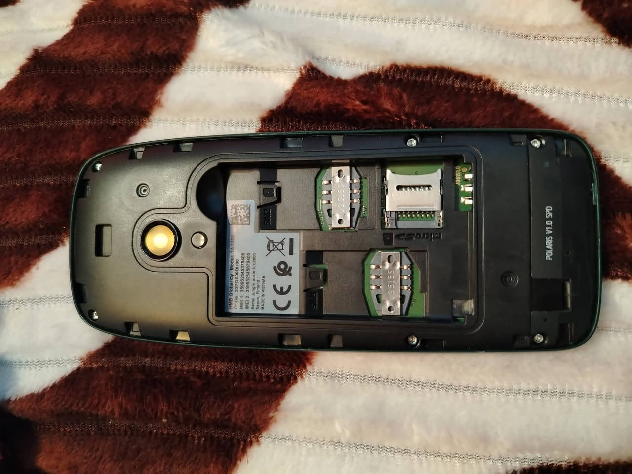 نوكيا الاصلي انتيكا بالكارتون حديث لون زيتوني يدعم الانترنت صنع في ڤيتنام العنوان كربلاء   السعر ٣٥   الف كل اغراضه كامله شاحن وهيتفون  .   ممشتغل فقط مفحوص


**إذا كنت صاحب هذا الإعلان وتريد حذفه لأي سبب، رجاءا أرسل رسالة إلى الدعم الفني**