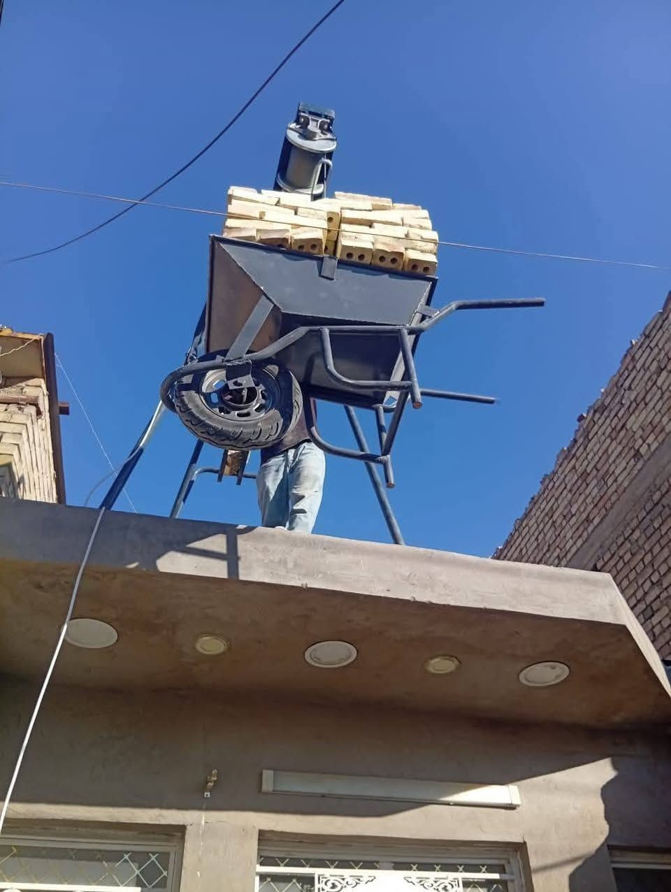 السلام عليكم نشتغل بناء سياجات او مجمعات او ستاير او بيوت سلمني كاع اسامك هيكل كامل نشتغل ايضن تصعيد مواد شغل درجه اوله شغل مرتب ونضيف هاذا رقمي للتواصل وبالخدمه *********** وتساب للتصال هاذا الرقم ***********
