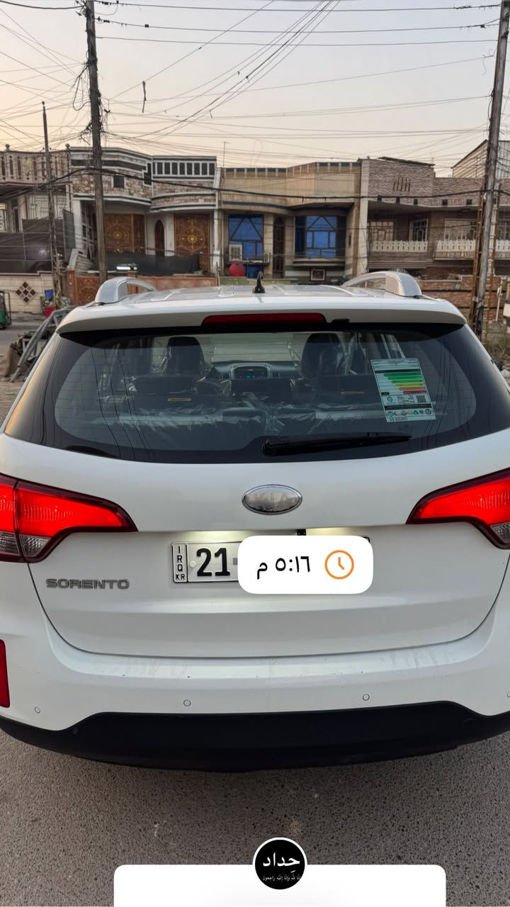 كيا سورنتو  للبيع موديل  2013 خليجي كفاله عامه  على وضع الشركه مكينه 2400 دوش 7 راكب مكينه وكير صدر امامي وخلفي  تبريد تتفئه تكمات شاشه كامره اشاير بلمري  رقم سليمانيه الدولي الجديد سنويه28 ماشيه 95 السعر 149 الاستفسار على الرقم *********** عنوان بغداد الرصافة
