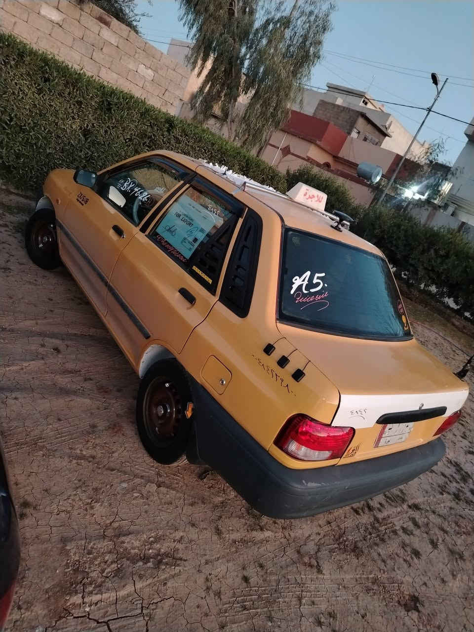 ابيع نقد بس السلام عليكم سايبا موديل ١٠ كاربون بانزين مشروع وطني صاحبها الشرعي بالموصل شرط الوكالة والتحويل سنويا ٢٧ سياره ما يعوزها ربع كبل عل شارع  مكينا وكير  شرط طخم تايا جديد مكان موصل جانب الأيمن رجم حديد السعر ٢٦ عليها هية ٢٠٠و غرمات صفر ابيع نقد بس *********** (***********)
