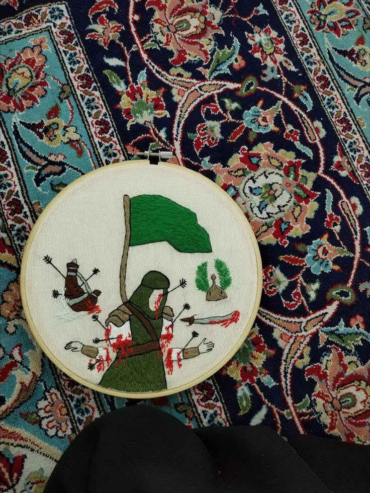تطريز لمحرم حسب الطلب للحجز واتساب  ‏‪***********‬‏ مستعدون لتجهيز المواكب بالاحجام الكبيره
