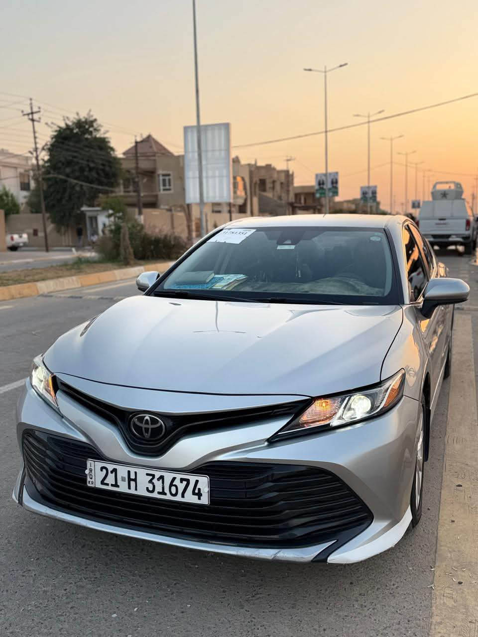 كامري موديل 2020 LE
ماشيه 128 كيلو متر
رقم سليمانيه باسمي
مواصفاتها معروفه امريكي 
مكاني صلاح الدين /تكريت
حادثها من خلف قبغ جنطه مبدل بلادي
الاستفسار عبر خاص
ابيع بمقدمه وباقي وعده


**إذا كنت صاحب هذا الإعلان وتريد حذفه لأي سبب، رجاءا أرسل رسالة إلى الدعم الفني**