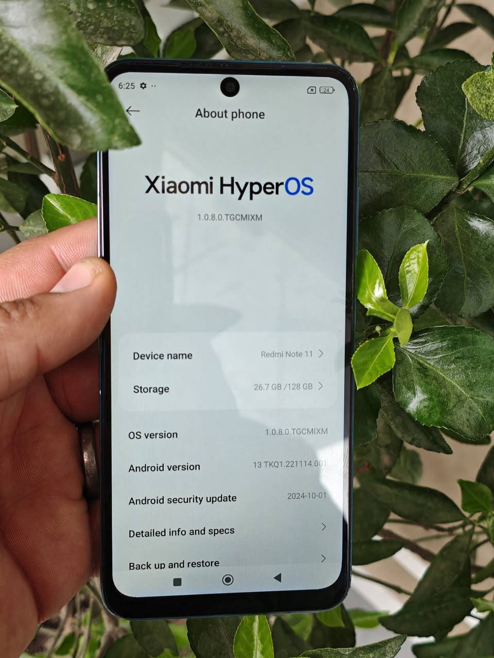 Redmi Not 11 4G

دەستی دوو  خاوێن مەزبوت ♦ 

ڕام 2+6 __ زاکیرە 128 ___ پاتری 5000  

نرخ / 85 هەزار 

***********
***********
ناونیشان قەڵادزێ
