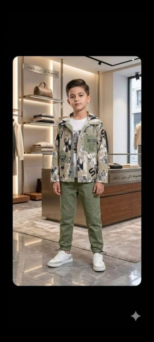 من قسم الأطفال طقم ولادي 
طقم بناتي 
أسعار والقياسات داخل الصور 

خدمة توصيل 6 

للحجز والاستفسار مراسلة البيج أو وتساب


**إذا كنت صاحب هذا الإعلان وتريد حذفه لأي سبب، رجاءا أرسل رسالة إلى الدعم الفني**