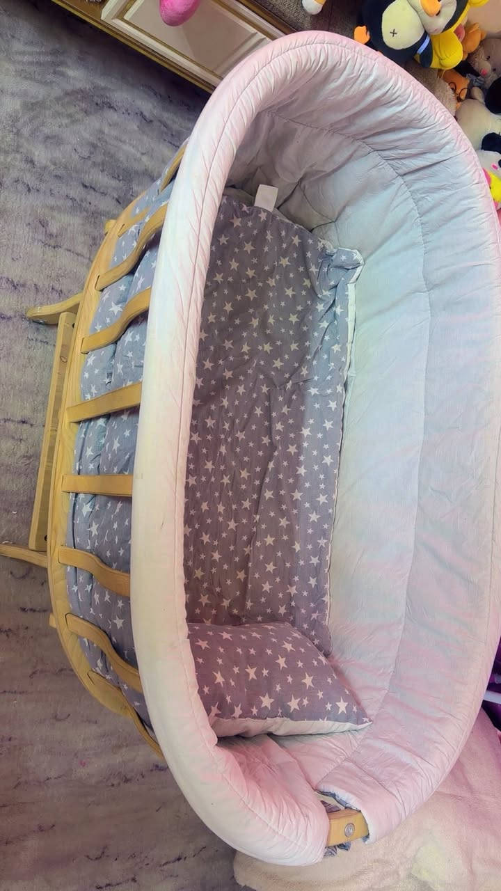 سرير اطفال نظيف هزاز و ثابت  سعرة 40 الف مكاني الدورة


**إذا كنت صاحب هذا الإعلان وتريد حذفه لأي سبب، رجاءا أرسل رسالة إلى الدعم الفني**