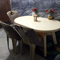 ميز طعام مع كراسي 3 السعر 45وبي مجال  07749741834 المكان بغداد حي النص...