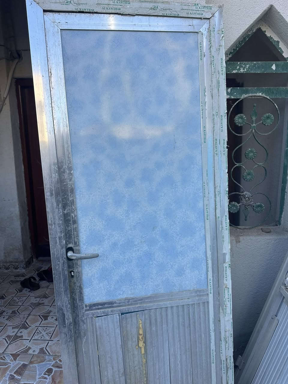 بيبان المنيوم للبيع مع چراچيب***********رقمي
