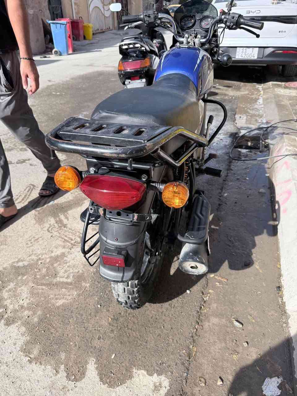 سلام عليكم دراجه بوكسر ٢٠٢٠ اوراق موجوده 
الدراجه خير من الله 
سعرهه ٨٠٠
بكاني بغداد الزعفرانيه 
٠***********
