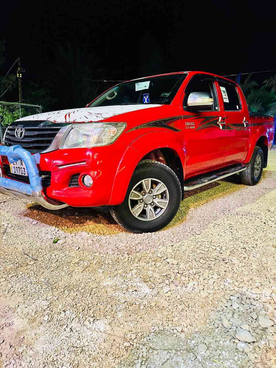 السلام عليكم
هايلوكس 2015 
رقم واسط بأسمي
السيارة كفالة عامة من كير ومكينة وصبغ
سعرهاا  235 
مكانها الديوانية قضاء الحمزة
***********
مكلف بالنشر ❗
