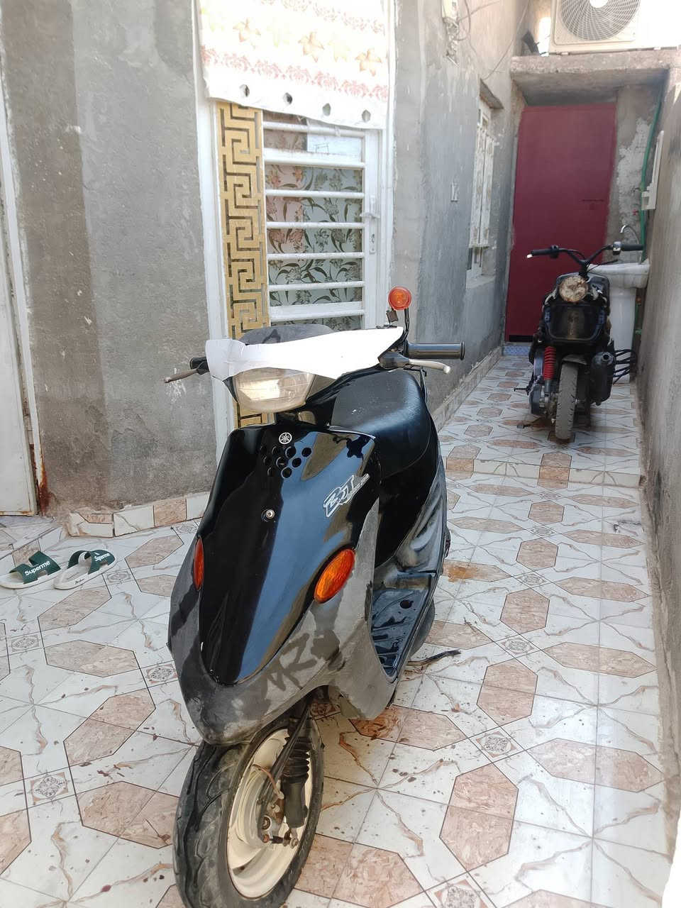 سلام عليكم دراجه بيجي بلادي سلف هندر لايت بكلايت اشاير دراجه خرسه سعر خاص مكاني حي جهاد خاص موجود وهذا رقمي ***********وشراي يدلل
