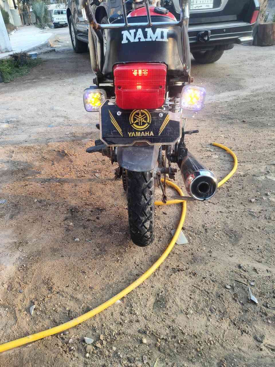 سلام عليكم دراجه سيڤان للبيع موديل 21أوراق دراجه شغاله كلشي مابيها سلف هندر كهربائيات كله شغال شغل واطلع سعر 425وبيها مجال مكانها السنيه ***********
