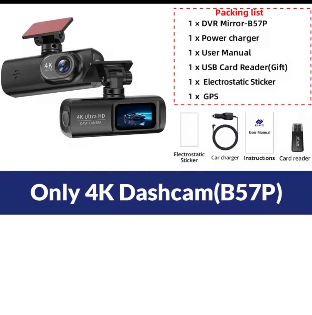 كاميرا لوحة قيادة (داش كام) بدقة 4K Ultra HD. 
تسجل بدقة فائقة الوضوح 4K.
تستخدم لتوثيق الأحداث على الطريق أثناء القيادة.
قد تحتوي على ميزات إضافية مثل نظام تحديد المواقع (GPS) وواي فاي.
تدعم التسجيل المستمر (Loop Recording) ومراقبة وقوف السيارات البصرة, العراق


**إذا كنت صاحب هذا الإعلان وتريد حذفه لأي سبب، رجاءا أرسل رسالة إلى الدعم الفني**