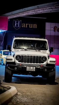 جيب رانكلر 4Xe 2023 هايبرد صحاره وارد امريكي  حادث موجود الصور مالتهه ...
