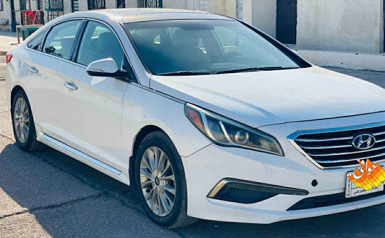 يالله 
للبيع هونداي سوناتا ( VIP ) 2015 ١/١  Limited 
حجم محرك 2400 GDi
رقمها بغداد  مشروع وطني تحويل مباشر 
المواصفات :-
داخل جلد 
نضام ترحيب عند الاقتراب 
بصمه + بصمه ابواب + صندوق  
اوتو هولد
بانوراما 3 طگات
ويل كب 18 سبورت VIP
ستيرن سبورت حرف D
تدفئه ستيرن المقود
دبل أكزوز
تخم تاير جديد + صدر جديد
شاشه كبيره لمس تدعم ايفون + گالكسي
جي بي اس 
مري جانبيه قلابه عند الرجوع
كامره دواره خلفيه 
رادارات جانبيه وخلفية واماميه   
لد دعاميه امامي 
شاشة كبيرة لمس ام الرام
نظام انفكيشن 
اشاره مري جانبيه
بردات بوب خلفية بلاديه
سماعات انفنتي 
دمام بلادي امامي وخلفي وبالبيبان 
كير اوتو + عادي 
فول تحكم ستيرن جهتين 
مثبت سرعة cruise control 
 كشنات كهرباء امامي الاثنين 
تدفئه تبريد كشنات اماميه
تدفئه بالكشنات خلفيه
كشنات جلد امامي وخلفي
تبريد قطعتين 
يدات نيكل
دوسات نيكل SONATA بلادي
لايت عالي زنون بلادي
لد امامي نهاري 
لد بكلايت خلفي بلادي
لدات اناره داخليه
صندوق ذكي عند الاقتراب ينفتح 
ثلاث انظمه قياده  Eco + Normal + sport 
دركه خياط بلاديه 
حساس اطارات 
شاشه اظهار وتنبيه الاعطال 
بلوتوث + 3 مخارج USB 
نطام مانع انزلاق Abs+ اضائه الاناره الداخليه درجات 
يدات الباب لدات اضائه + ترحيب  
السعر 135 $
الرقم  ***********
***********
