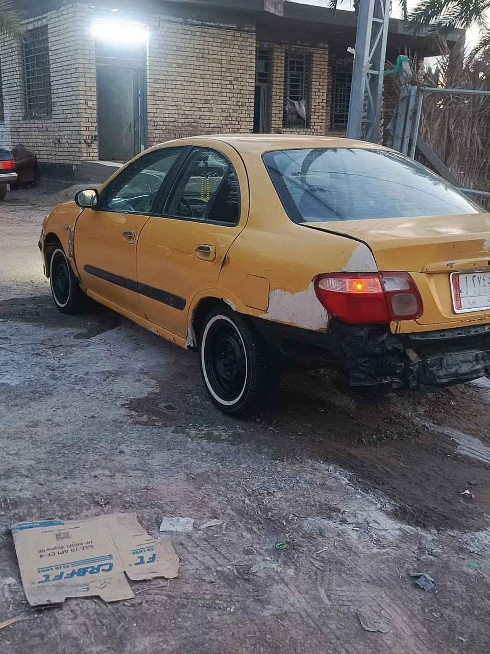 سلام نيسان صني موديل 2001 رقم نجف سياره يردله ترتيب محرك كير جدد تبريد عوزها كنبريسر فقط جان شغال ثلج بيع فقط مكاني نجف سياره اكفله سرقه وطلب عشاير سعر 18 وبيه مجال قليل استفسار عل رقم ***********
