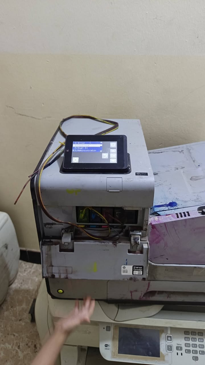 طابعه hp x555
تفاصيلها الكاملة بالفديو
قيم سعرها 
متوفر توصيل
البصرة قضاء المدينة
***********
