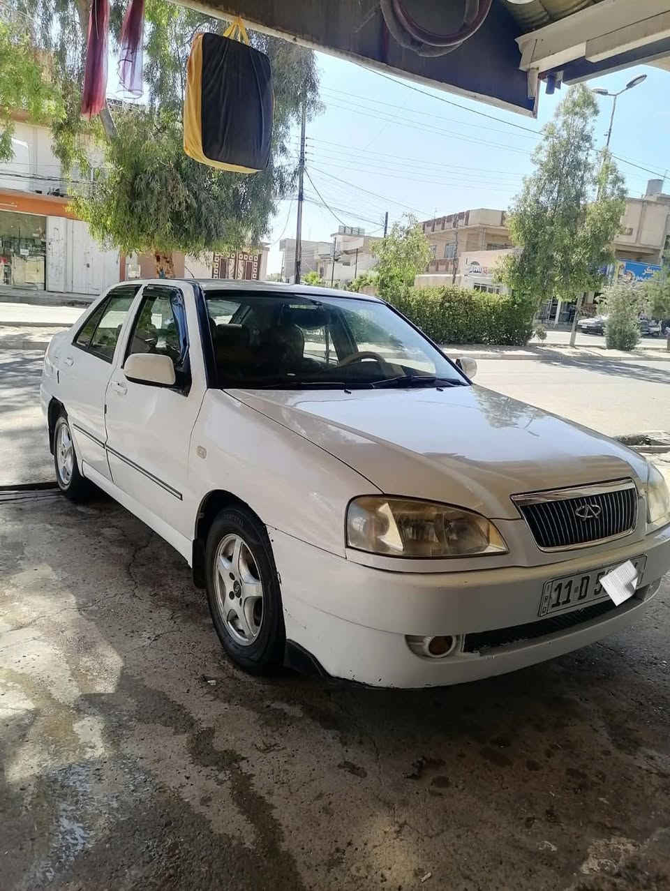 سلام عليكم للبيع شيري كوين موديل 2009 كاربون بانزين. رقم بغداد      ً 
للاستفسار ***********

