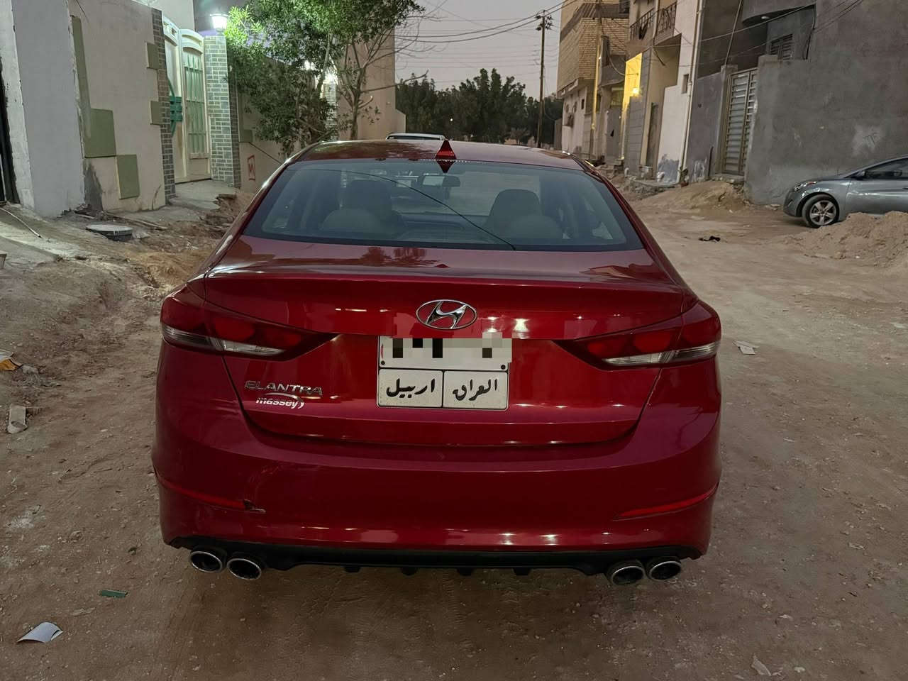 للبيع النترا موديل 2017 امريكي
بدون دواخل
مكينه 2000 دوش كير AT

بيها بابتين كلير وجاملغ خلفي وبنيد بدون دواخل (الحادث بالمنشور)
ماشية 125 

نص فول شاشه جبيره وكاميرا دواره وتحكمات
رقم اربيل بأسم شركة تريد تحويل تريد وكالة

 السعر 112 مجالها بسيط ***********
