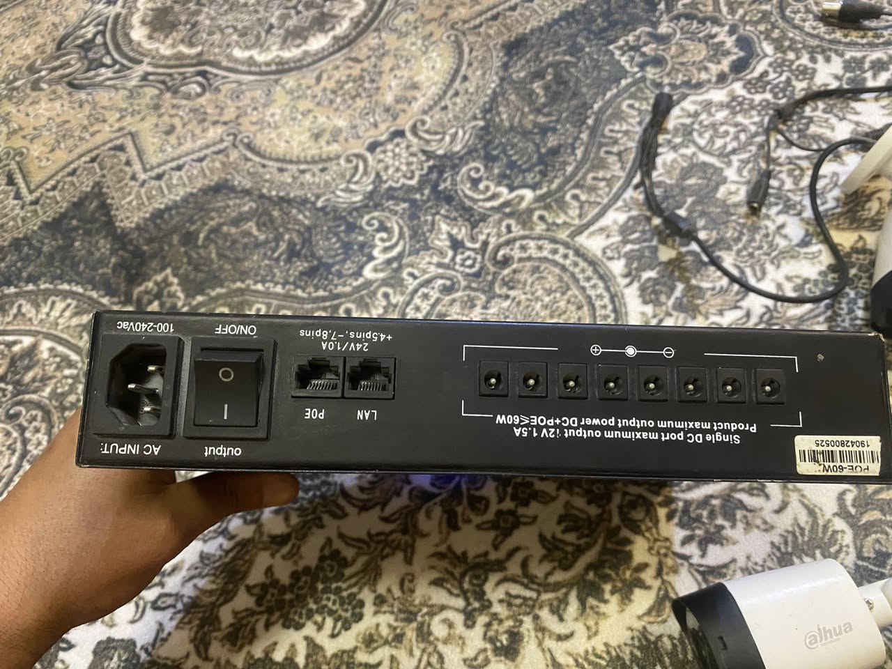 للبيع ٨ كامرات ٤ داخلي و٤ خارجي ويه الجهاز واحد تيره شحن داخلي استخدام شهرين فقط نوعيه اصلي القديم مكاني نجف ٢٥٠ بيهن مجال


**إذا كنت صاحب هذا الإعلان وتريد حذفه لأي سبب، رجاءا أرسل رسالة إلى الدعم الفني**