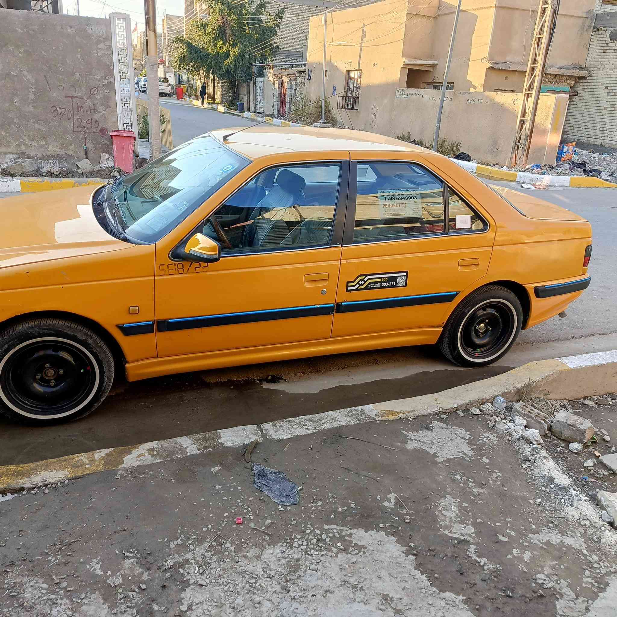 سلام عليكم
بيجو بارس موديل 2018  رقم بغداد  انكليزي تحويل باي موقع يعجبك بأسمي السيارة مصفرة هيئة وغرامات مكفولة من الحادث  محرك كير بحالة جيدة تدفئة تبريد اشاير بالمري تخم تاير جديد مكاني  الحسينية للاستفسار  *********** 
السعر 60 وبيها مجال
