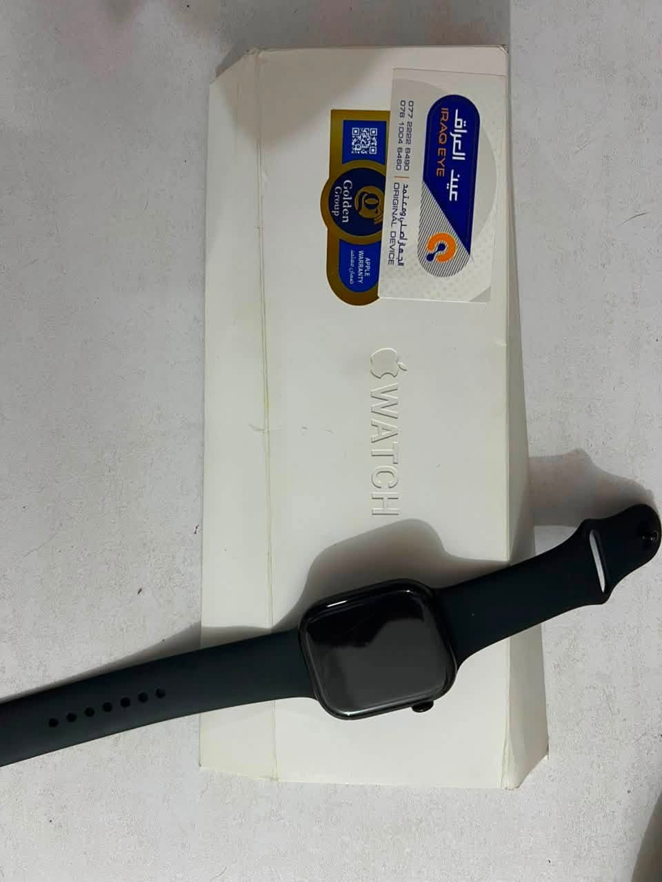 ️ للبيع: Apple Watch Series11 ()
✨ نظيفة جدًا وبحالة ممتازة، جديده ممستخدمها هواي
🔋 صحة البطارية: 100%

💵 السعر: 475
التواصل :***********
