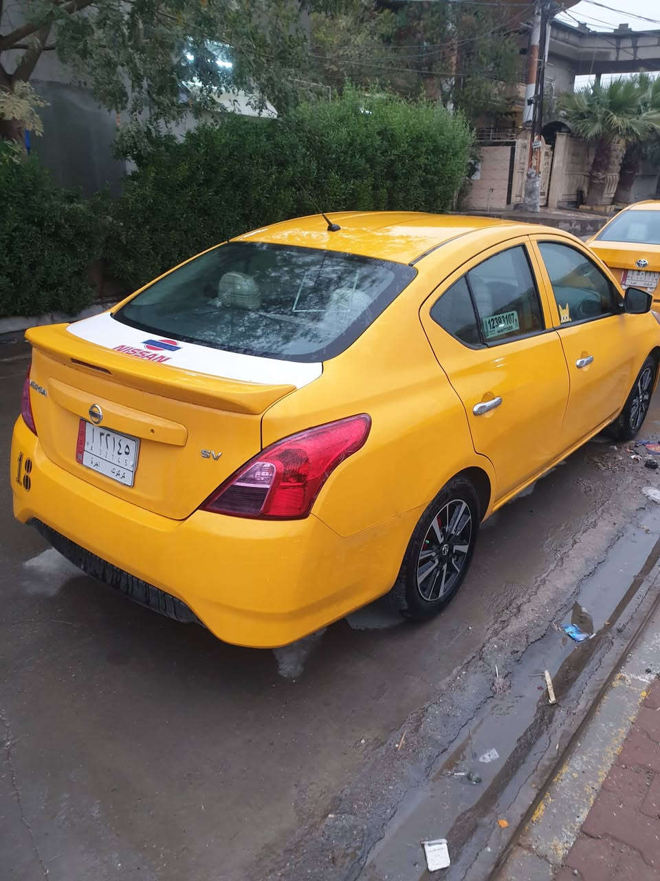 نيسان فيرسا٢٠١٨ السعر ١٢٠ تبديل جامرلغ سكن امامي فقط سنويه باأسمي كركوك ***********
