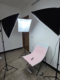 بوكس تصوير منتجات مستعمله ايام قليله يتكون من كرسي منضدي للتصوير المنت...