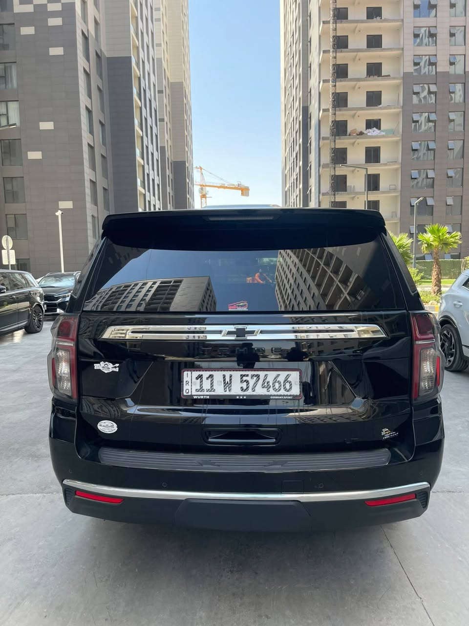 شوفرليت تاهو 2023
Vip 
LT black
بيها بنيد وجاملغ ايسر 
والتقرير مرفق بالصور
السعر 43000

***********
