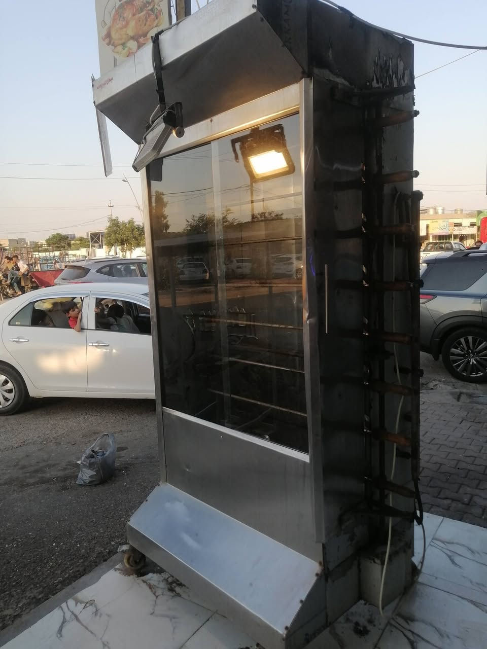 شوايه دجاج كهربائية نظافه ١٠٠ بل ١٠٠
8 شيش
عندي فديوات صوره بعد تعال خاص تدلل 
كركوك بنجاعلي قرب محطة طاهر
***********
مكلف بل نشر خابر رقم تدلل
650 بي مجال
