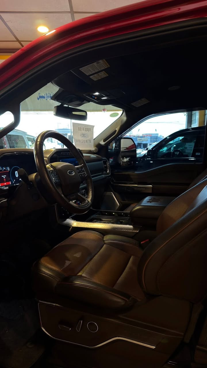 ﷽
‎‏‎ 💎⚜️للبیع
‎‏‎‏⚜️ FORD F-150king ranch ⚜️ / 2023
للبیع فورد F-150 ⚜️
لون ;ماروني ممیز🪽
مودیل ; 2023🔱
‏—————————————————————————
مواصفاتهاking ranch: 
سياره👇
محرك: 6 سلندر 🔥🔥
محرک:3.5 دبل توربو ⚜️
{{باب طويل بدي قصير + كشنات كهرباء+ قاصه دشبول+ بريك بصمه+ عده كامله سبير منازل+ لايت  LED+ اوتو ستوب + شاشة الكتروني+ التحكم في الجر + رادارات (خط مسار * جانبي * خلفي )+ تخم حساس+ كاميرا خلفية+ كاميرا أمامية+ ويل كروم اصلي+ رادار توقف ذاتي+ بلجكتور ليت بيلادي+ تحديد مسار+ شاحن تايب سي+ سستم شاحن الایفون+ شاحن 🔌 USB————————————————————————— سیارە ماشیە((٣٥،٠٠٠ ميل))🔥✅
بیة شبر صبغ
✅السياره جديده بمعنى الكلمه مابي دینار مصرف  الحمدالل ما مفتوح اي برغي منها
 💵💵سعر السيارة :::٣٨٥$$$$
🌆مكان السيارة سليمانية معرض شڤان
الاستفسار اتصل بی تدلل ; 📲📲📲📲


**إذا كنت صاحب هذا الإعلان وتريد حذفه لأي سبب، رجاءا أرسل رسالة إلى الدعم الفني**