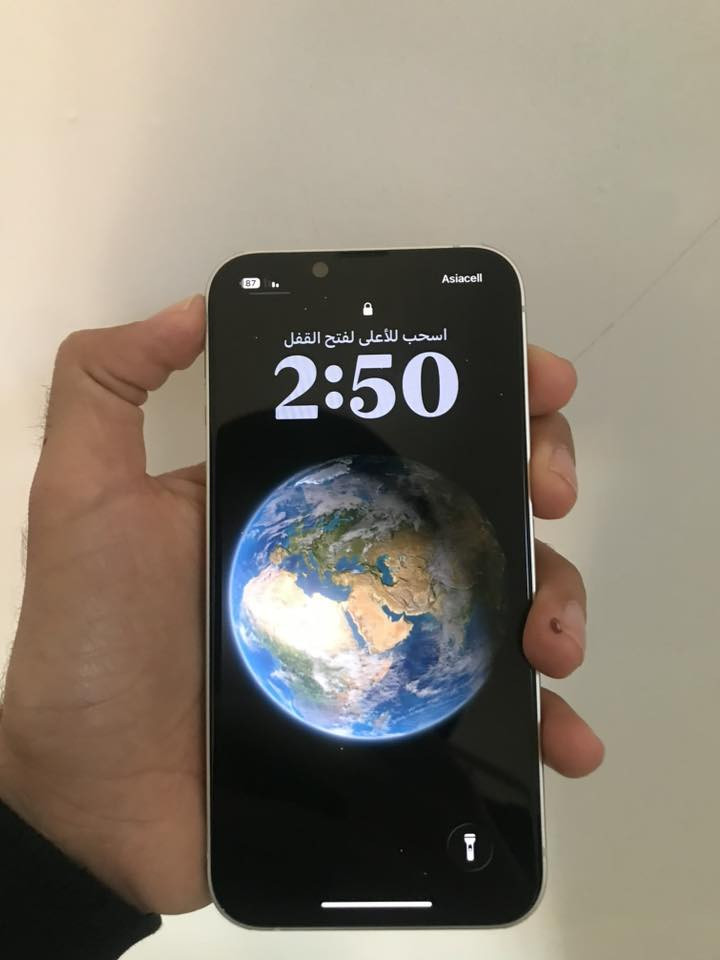 13 عادي شرق اوسط تك شريحه بطاريه89 لامرفوعه ولا كلشي شرط الفحص ذاكره128  ابلادي الجهاز ماستر وياه باكيته نضافه فول وبالشحن درجه اولى ***********
