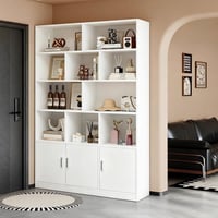 مكتبة خشب • دولاب 3 أبواب • ١٨٠×٢٤×١٢٠ سم