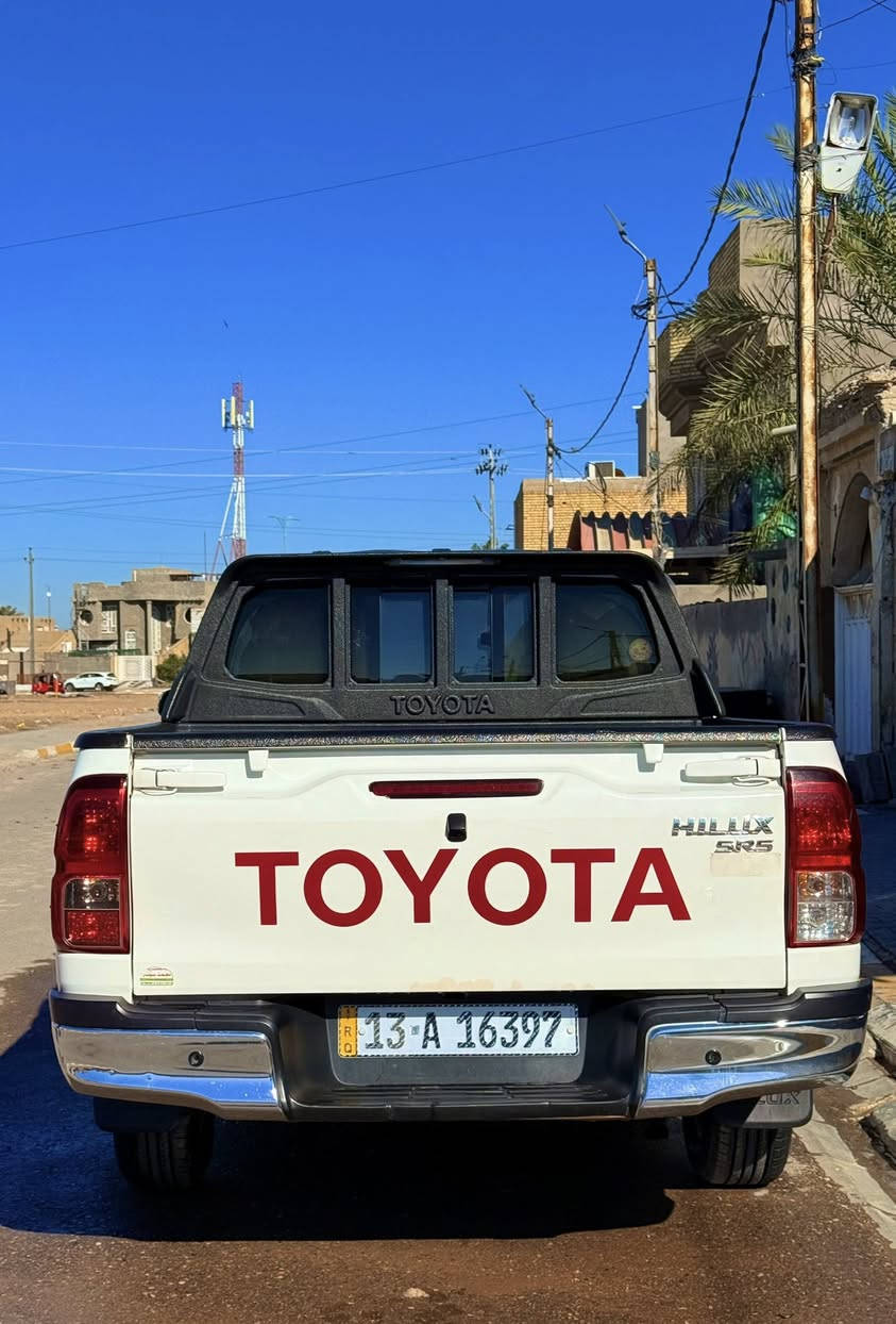 سلام عليكم 
تيوتا هايلوكس 
 كويتي الساير اصل 2017
رقم ميسان مشروع وطني رقم دولي سنويه جديده 2029
مكفوله كفاله السونار مرفق 
تخم تاير 
صدر جديد 
تبريد ثلج قطعتين 
مكينه مكفول 
فول اوتماتيك 
شاشه 
تحكم ستيرن 
حساس 
كأمره
قماره بسلفان الشركه  
ماشيه 270
كوت قضاء الحي 
سعرها 240
***********
