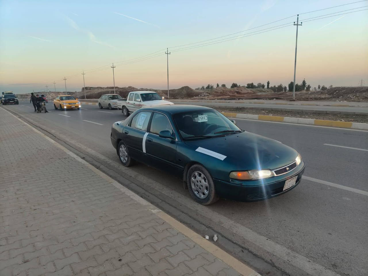 سلام علیکم مازد مودیل 91 رقەم کرکوک 
شرط تحویل وكال 
شرط كیر محرك 
كیر ئوتو 
بی دفتر بنزین 
سعر 38
***********
*********** كركوك, العراق
