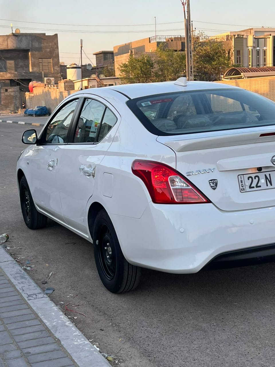 نيسان صني الهندي ام البليته الزركه زيرو سياره من شركه ابواب الرحمه ماشيه 3000 وقابل للزياده ام الشاشه الكزز ام العطر النحله تحويل او وكاله بشرط السعر 132 العنوان بصره القبله مامبري الذمه كل واحد يعلق من يمه اتصل وبخدمتك  هذا رقمي ***********
