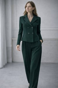 أطقم نسائية • قماش زارا كريب • مقاسات ٣٨-٤٦